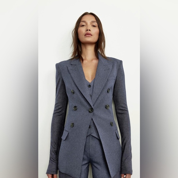 Smythe Jackets & Blazers - Smythe Not a DB blazer Wool jersey sleeve quiet luxury preppy jacket 2 old money